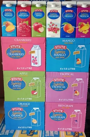 Stute Cranberry Juice 1.5 Liters ×6
