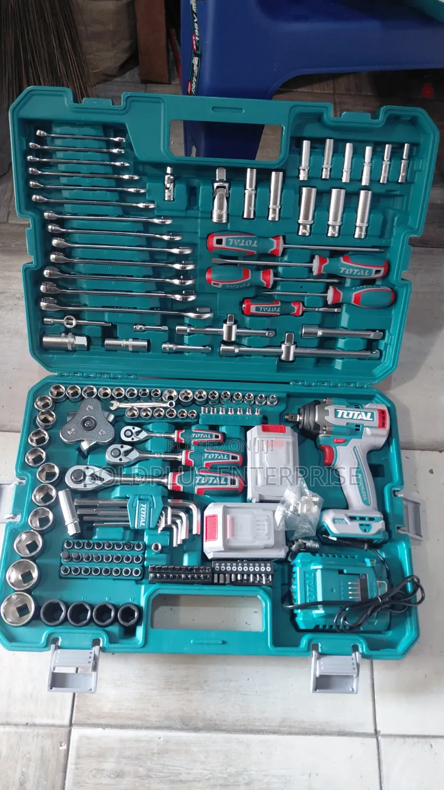 172 Pics Total Cordless Impact Wrench With Tools