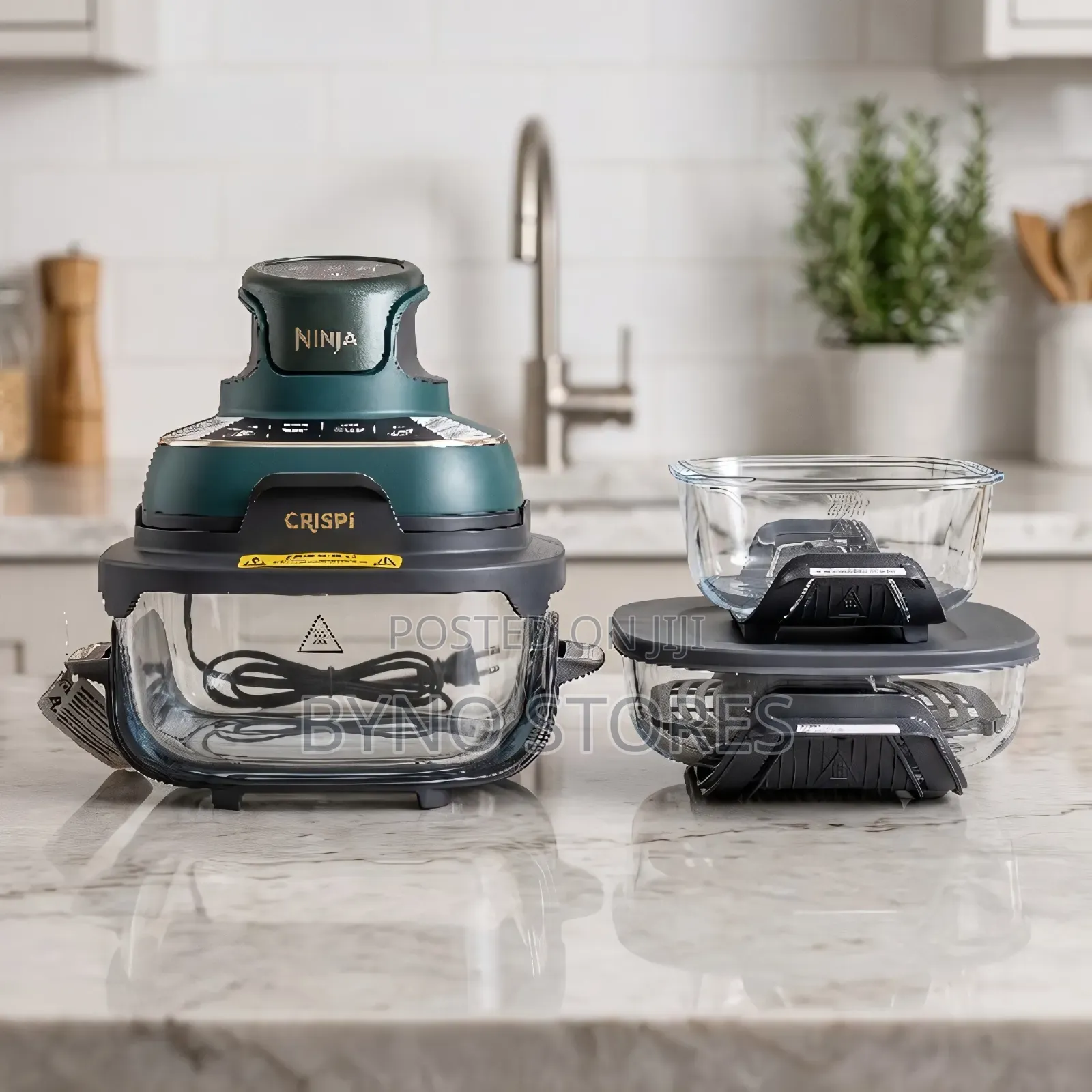 Ninja Crispy 4-in-1 Portable Glass Airfryer