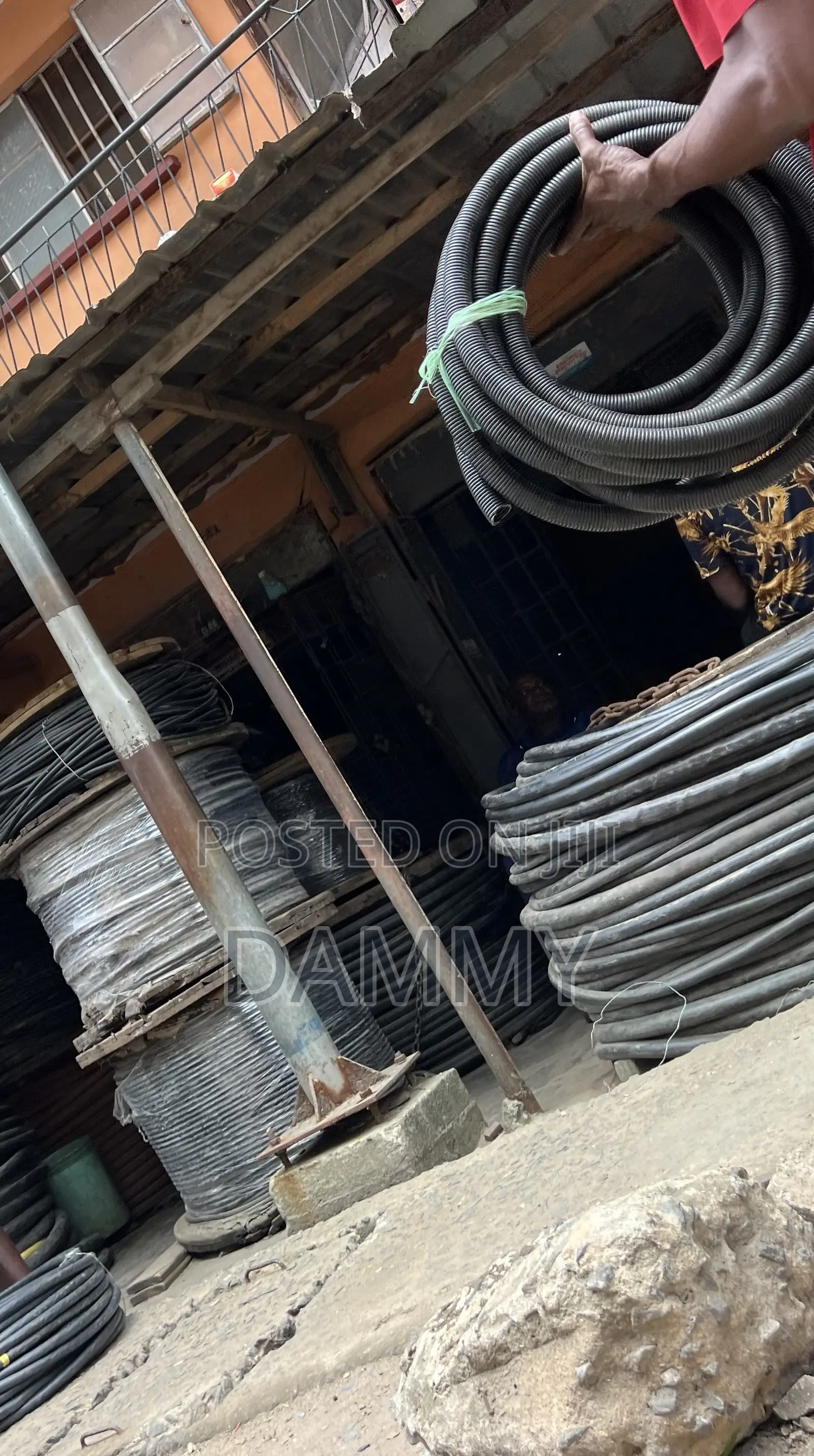 Black Electrical Flexible Cables