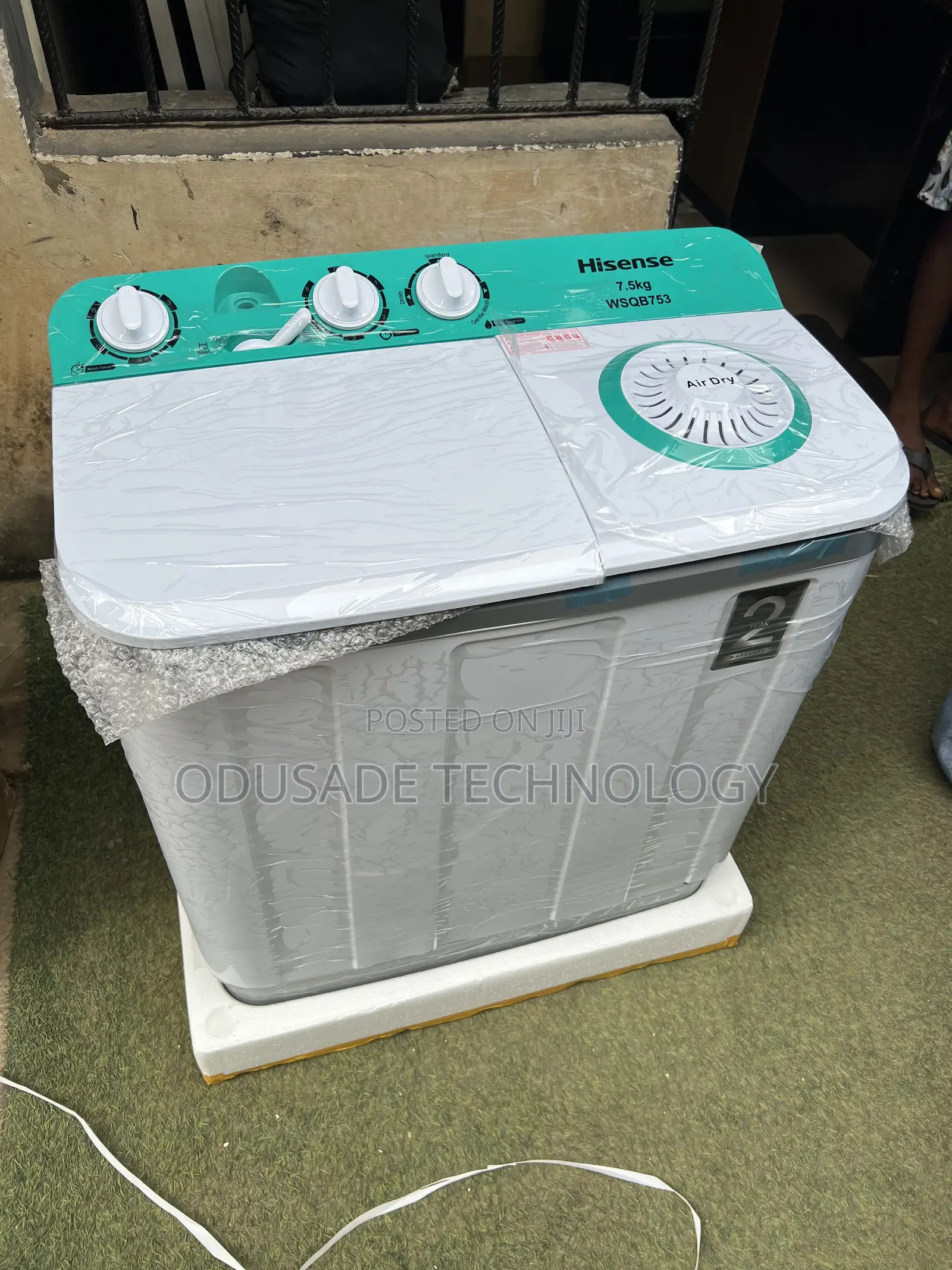 Hisense 7.5kg Dependable Washing Machine