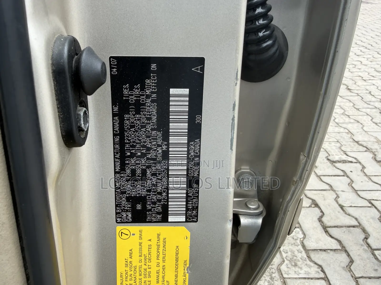 Lexus RX 350 2008 Gold