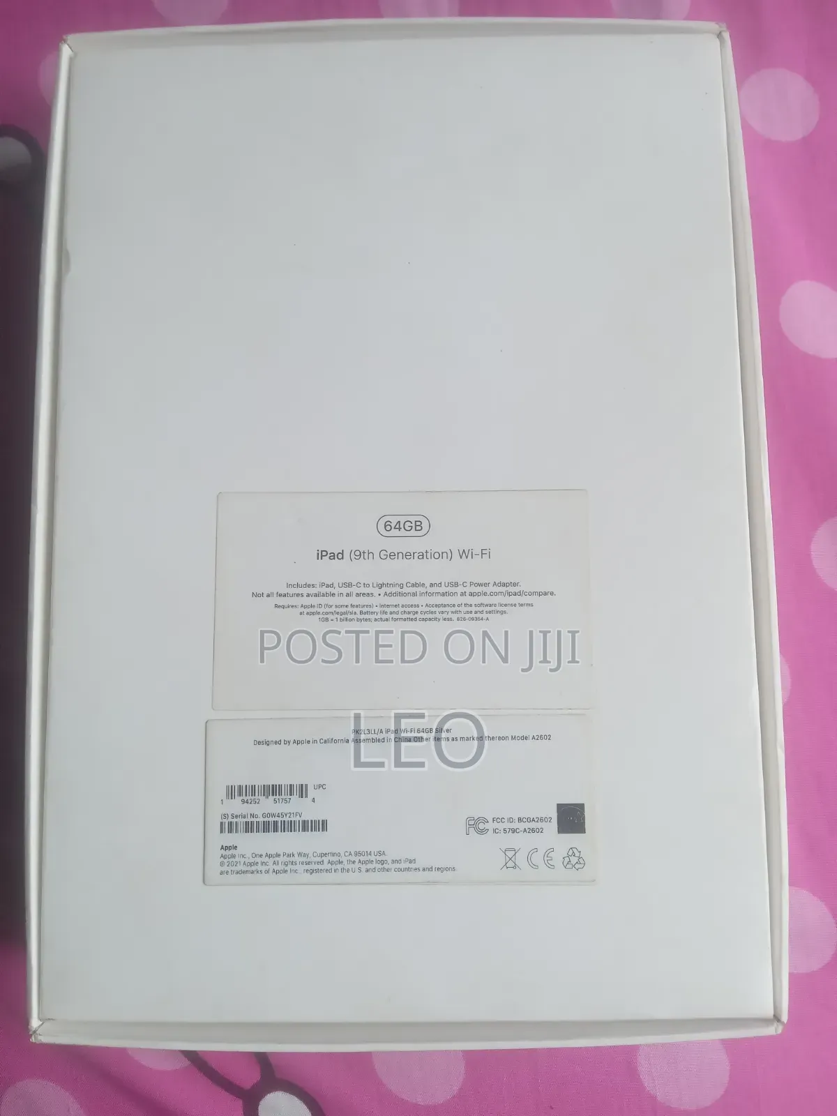 Apple iPad 10.2 (2021) 64 GB Silver