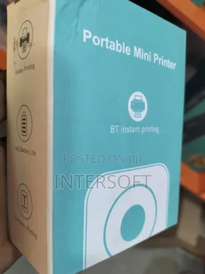 Portable Mini Bluetooth Thermal Printer With a Cute Cartoon Cat Design