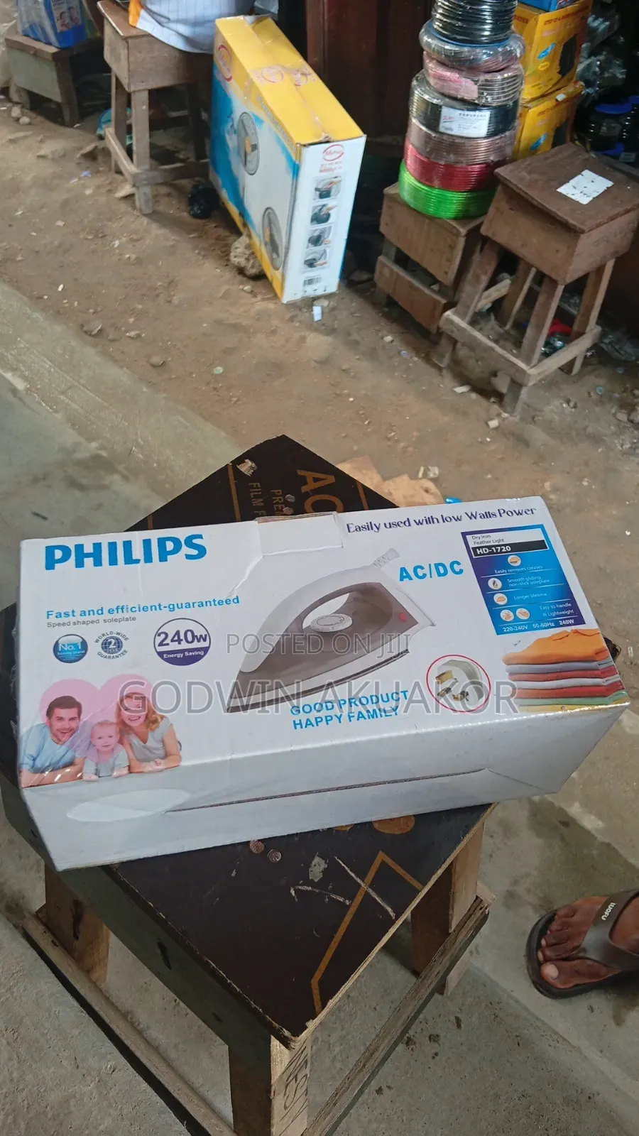 240 Watts Inviter Pressing Iron