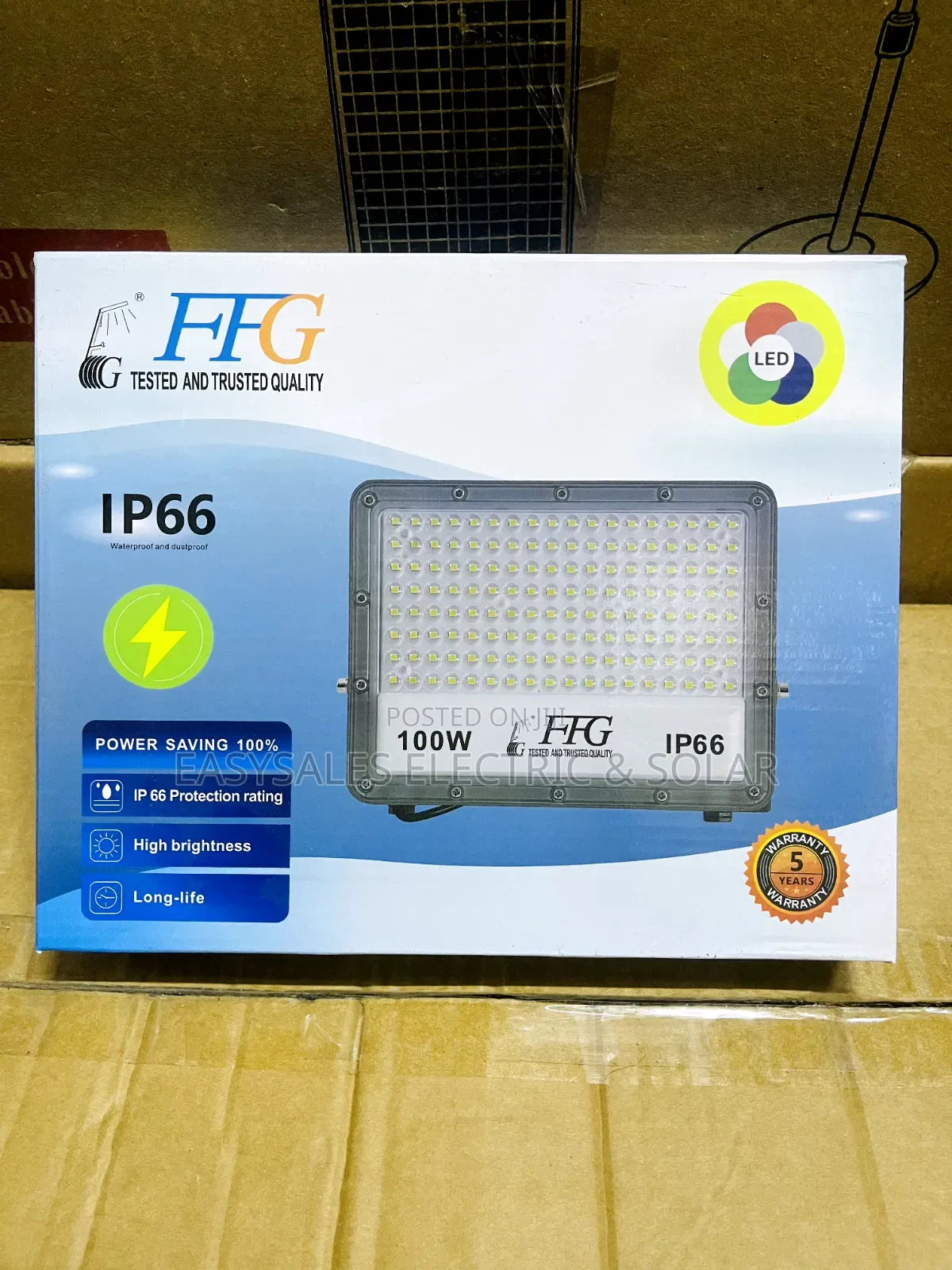 100watts Solar Flood Lamp