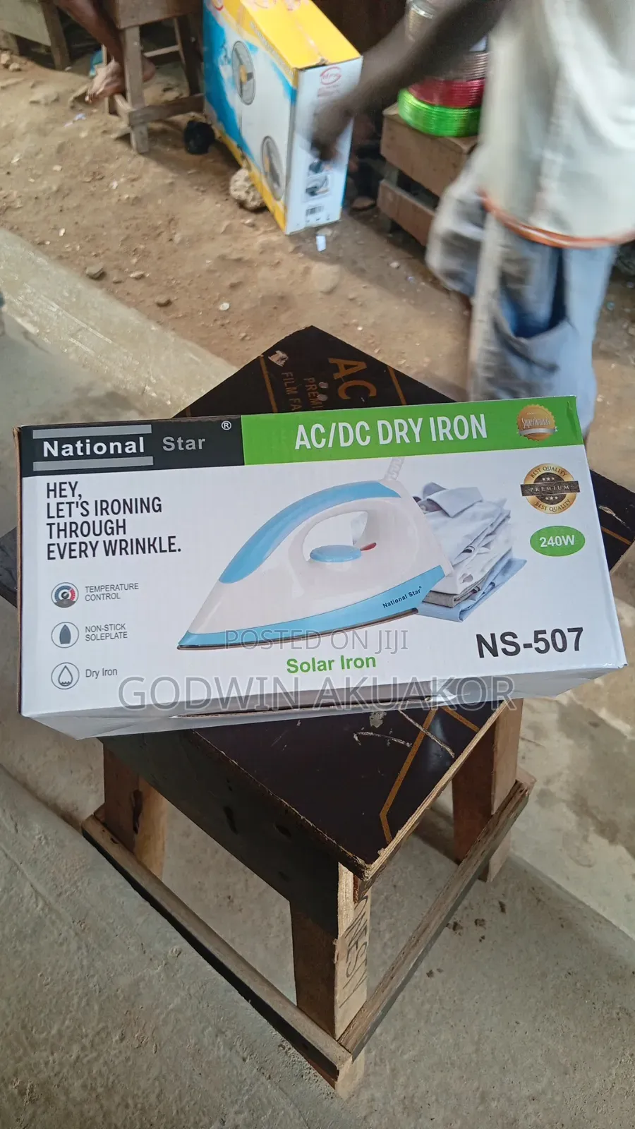 240 Watts Inviter Pressing Iron