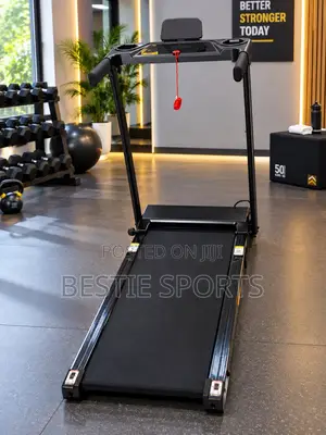 Flat Treadmill With Handle