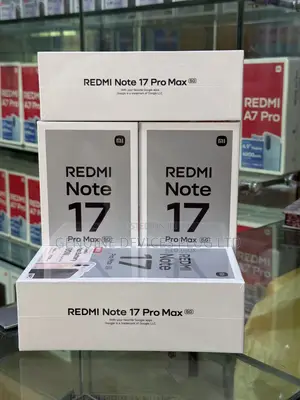 New Xiaomi Redmi Note 17 Pro Max 256 GB Black