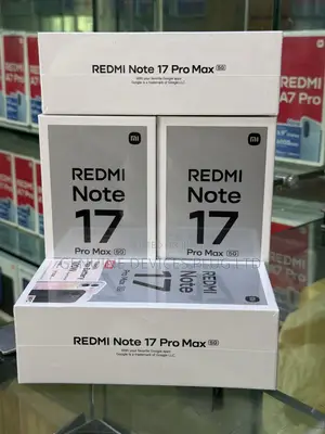 New Xiaomi Redmi Note 17 Pro Max 256 GB Black