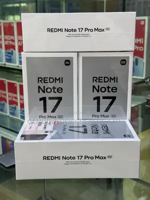 New Xiaomi Redmi Note 17 Pro Max 256 GB Black