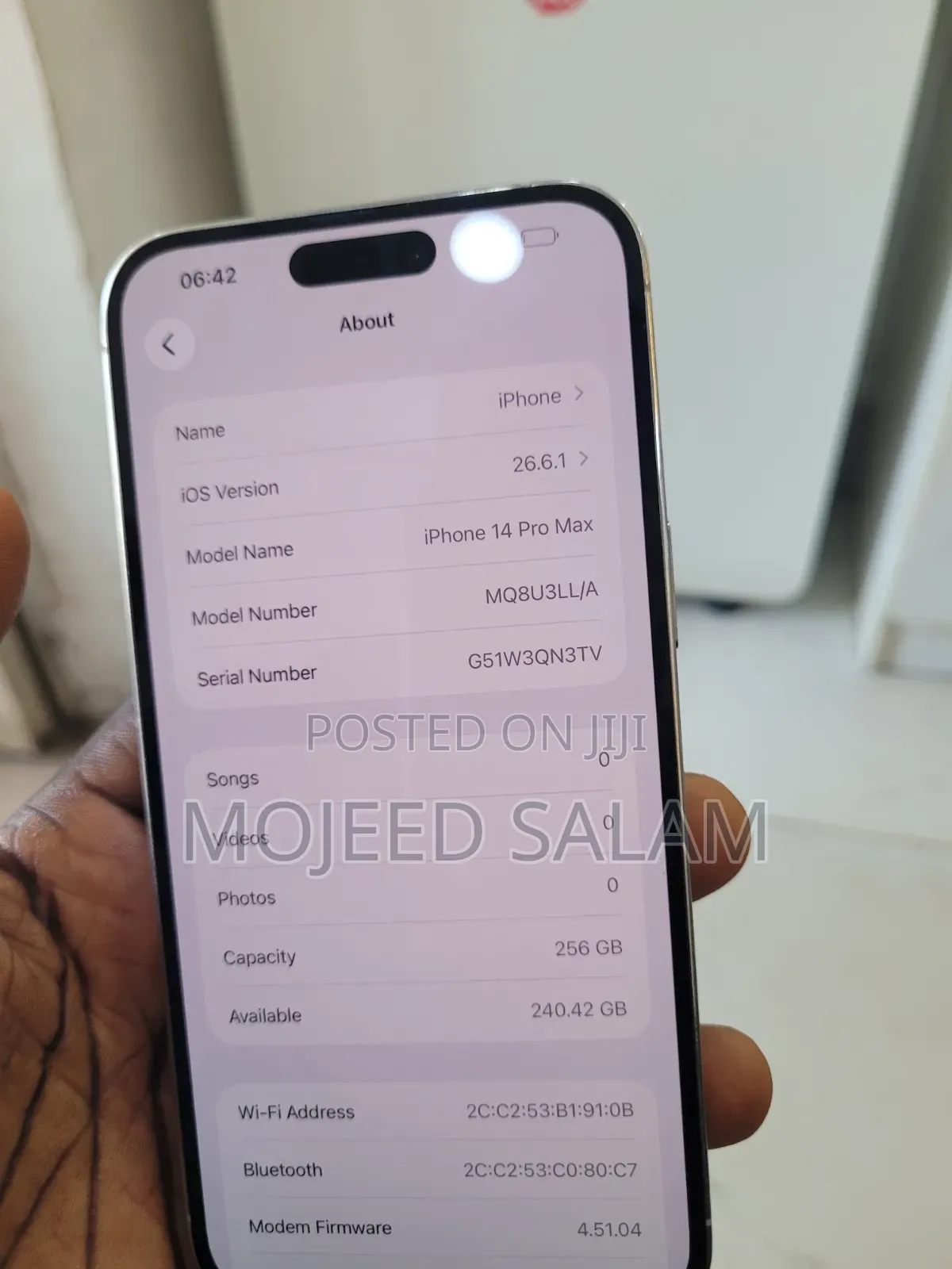 Apple iPhone 14 Pro Max 256 GB White