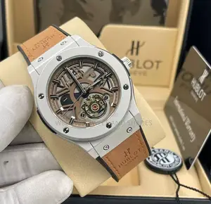 Hublot Leather Strap Watch