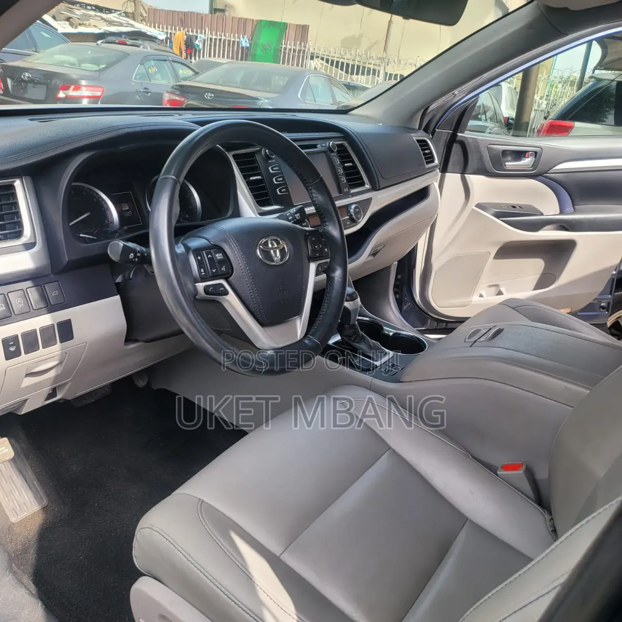 Toyota Highlander 2017 Blue