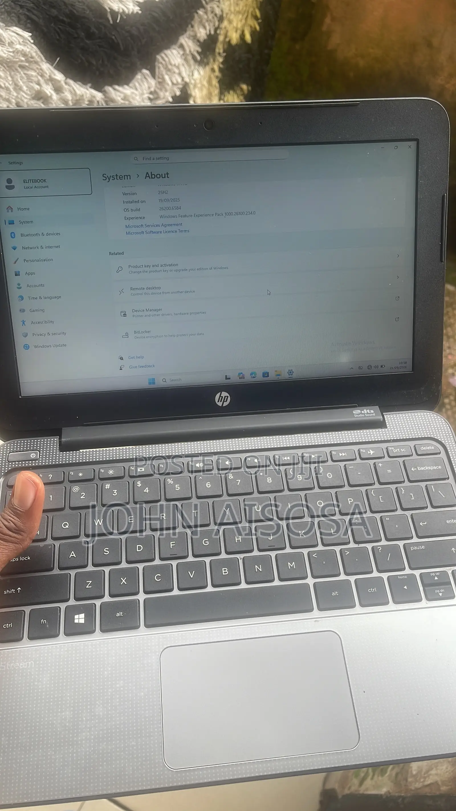 Laptop HP Stream Notebook 2GB Intel SSD 32GB
