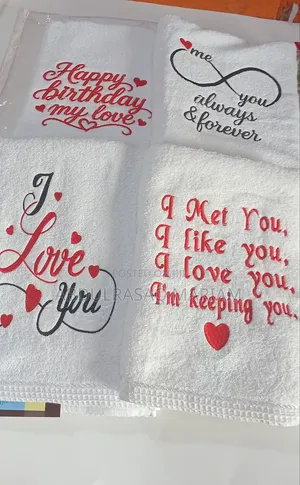 Premium Custom Embroidered Towels