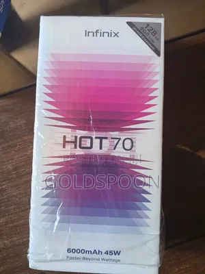 New Infinix Hot 70 128 GB Purple