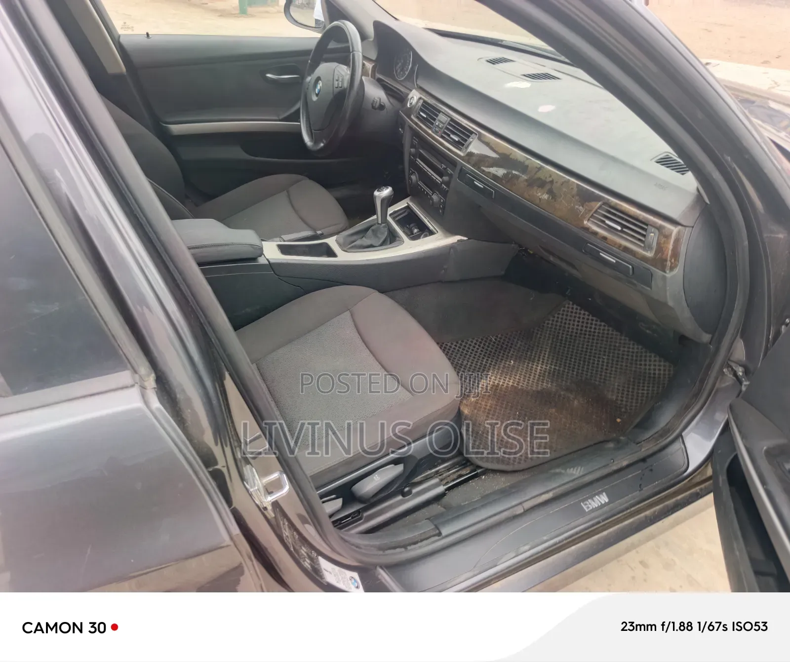 BMW 320d 2007 Black