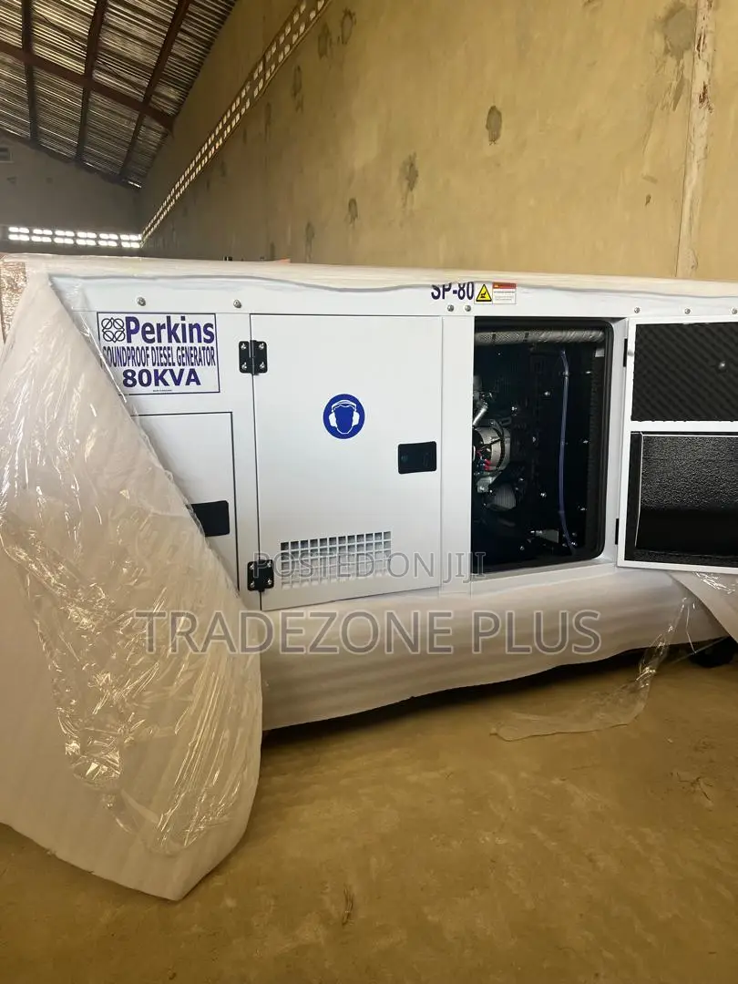 Perkins 80KVA Silent Generator – Quality Power Supply