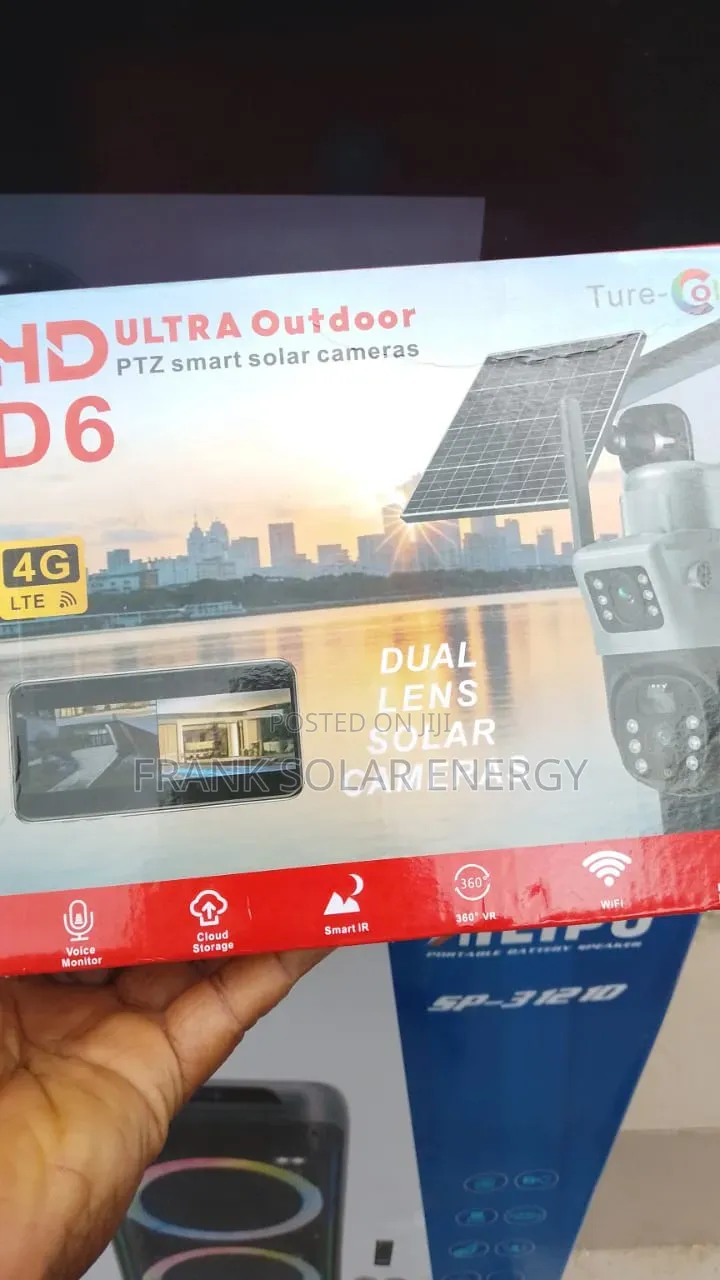 Solar Dual Lens and Screen Image