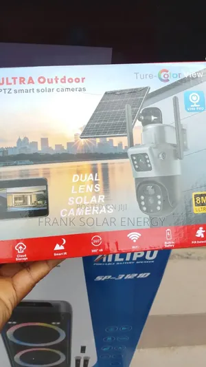Solar Dual Lens and Screen Image