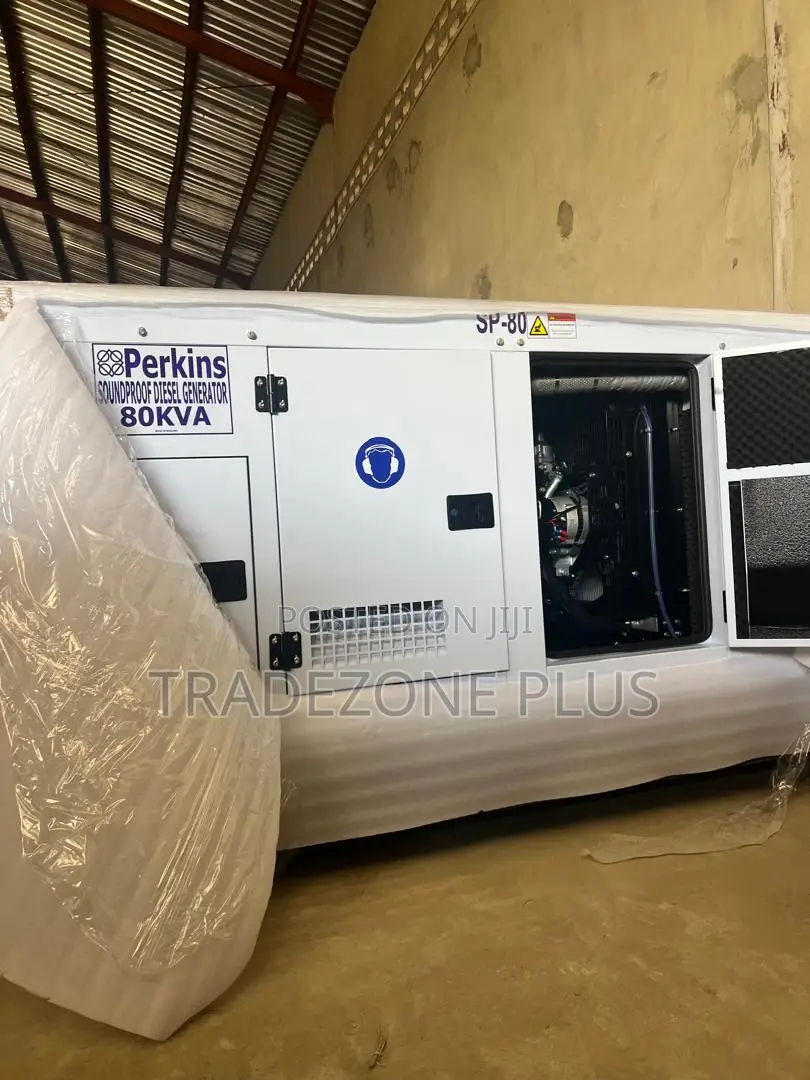80KVA Perkins Generator With Soundproof Canopy