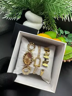 Ladies Watch and Bangle Set