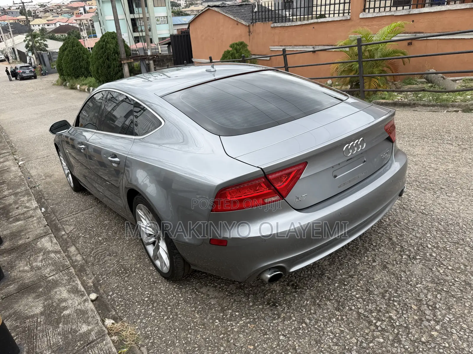 Audi Q7 V12 TDI 2012 Gray