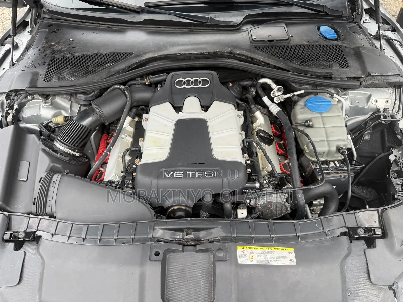 Audi Q7 V12 TDI 2012 Gray