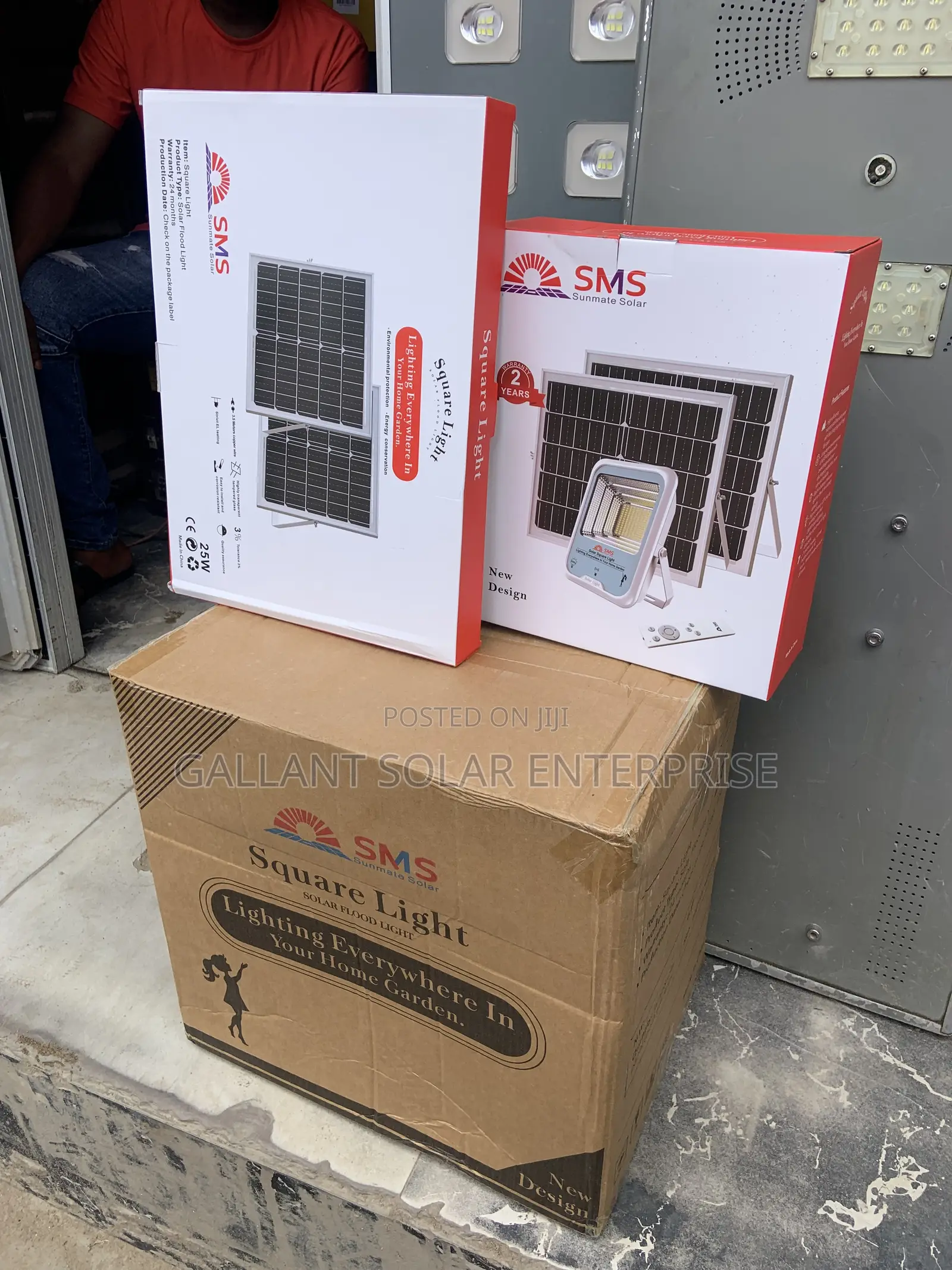 SMS Solar Street Light