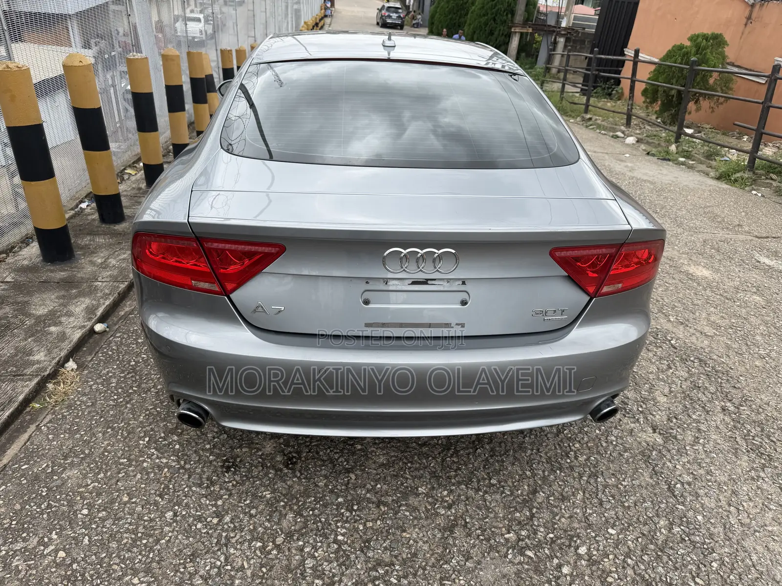 Audi Q7 V12 TDI 2012 Gray