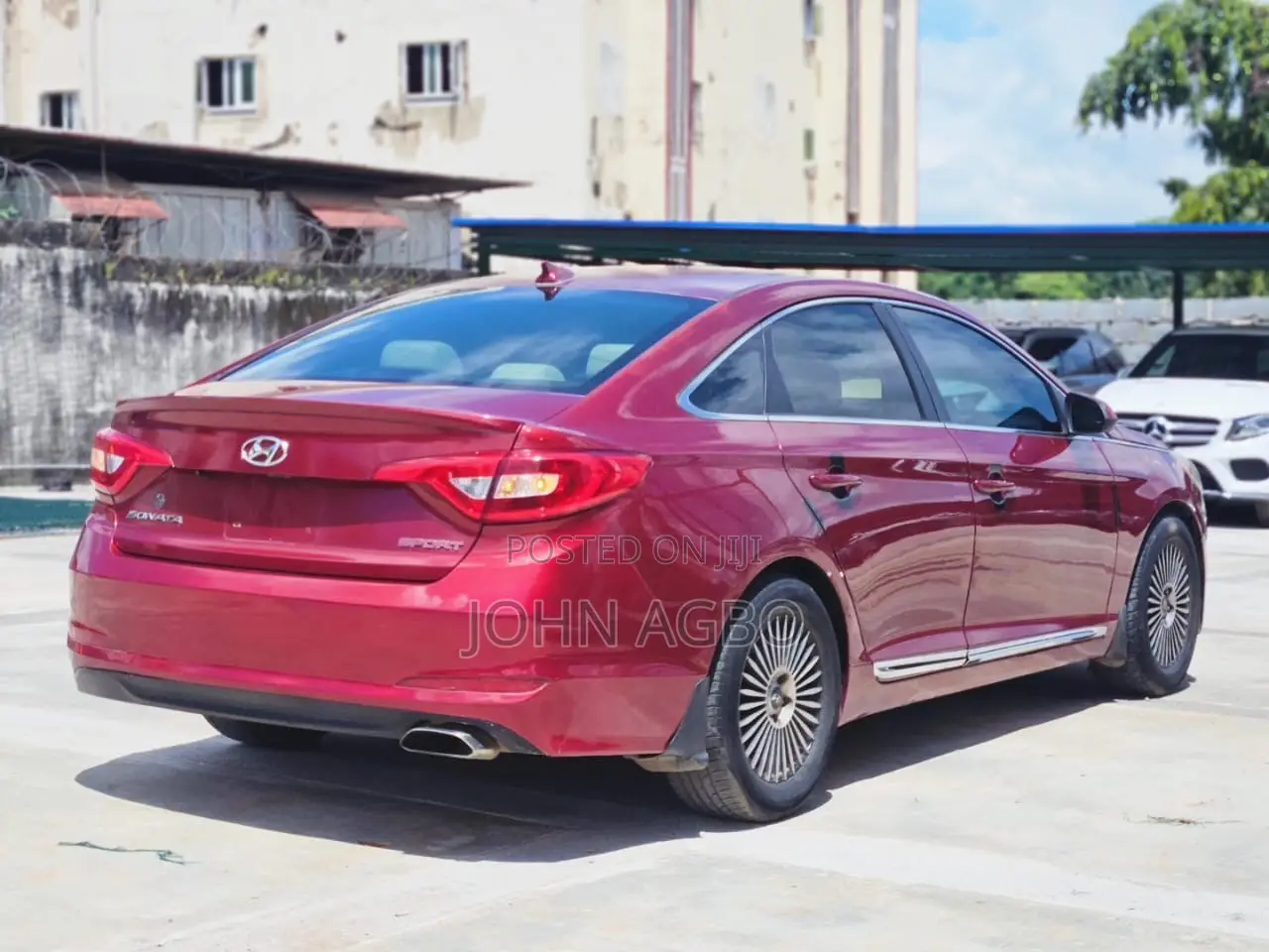 Hyundai Sonata 2015 Red