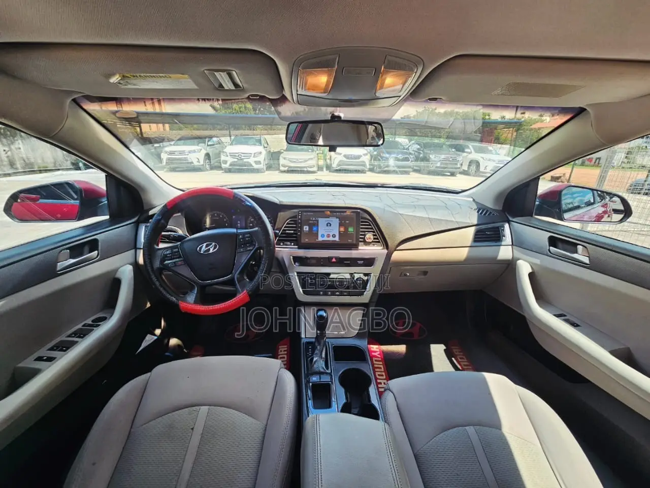 Hyundai Sonata 2015 Red
