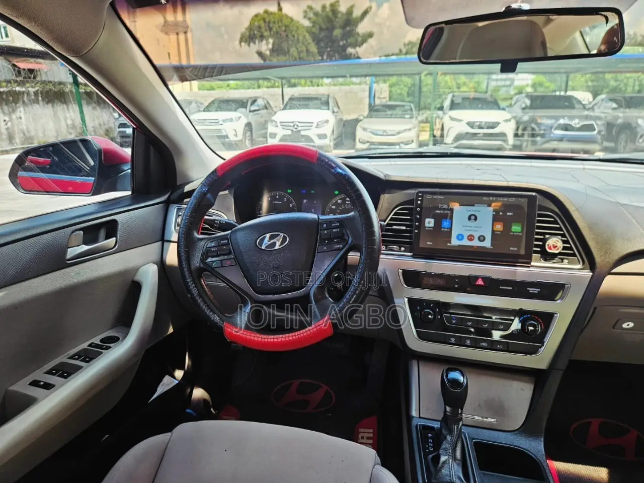 Hyundai Sonata 2015 Red
