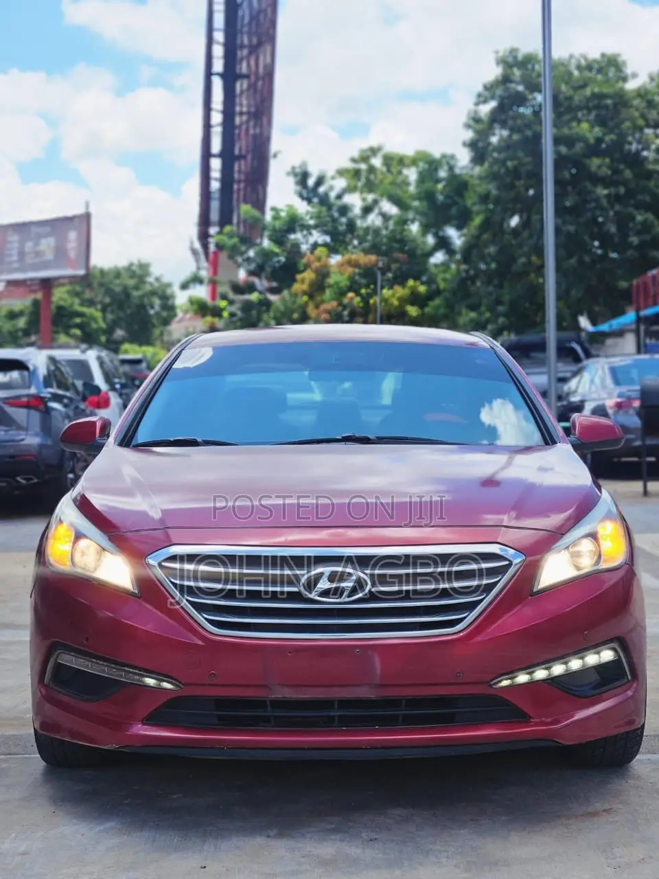 Hyundai Sonata 2015 Red