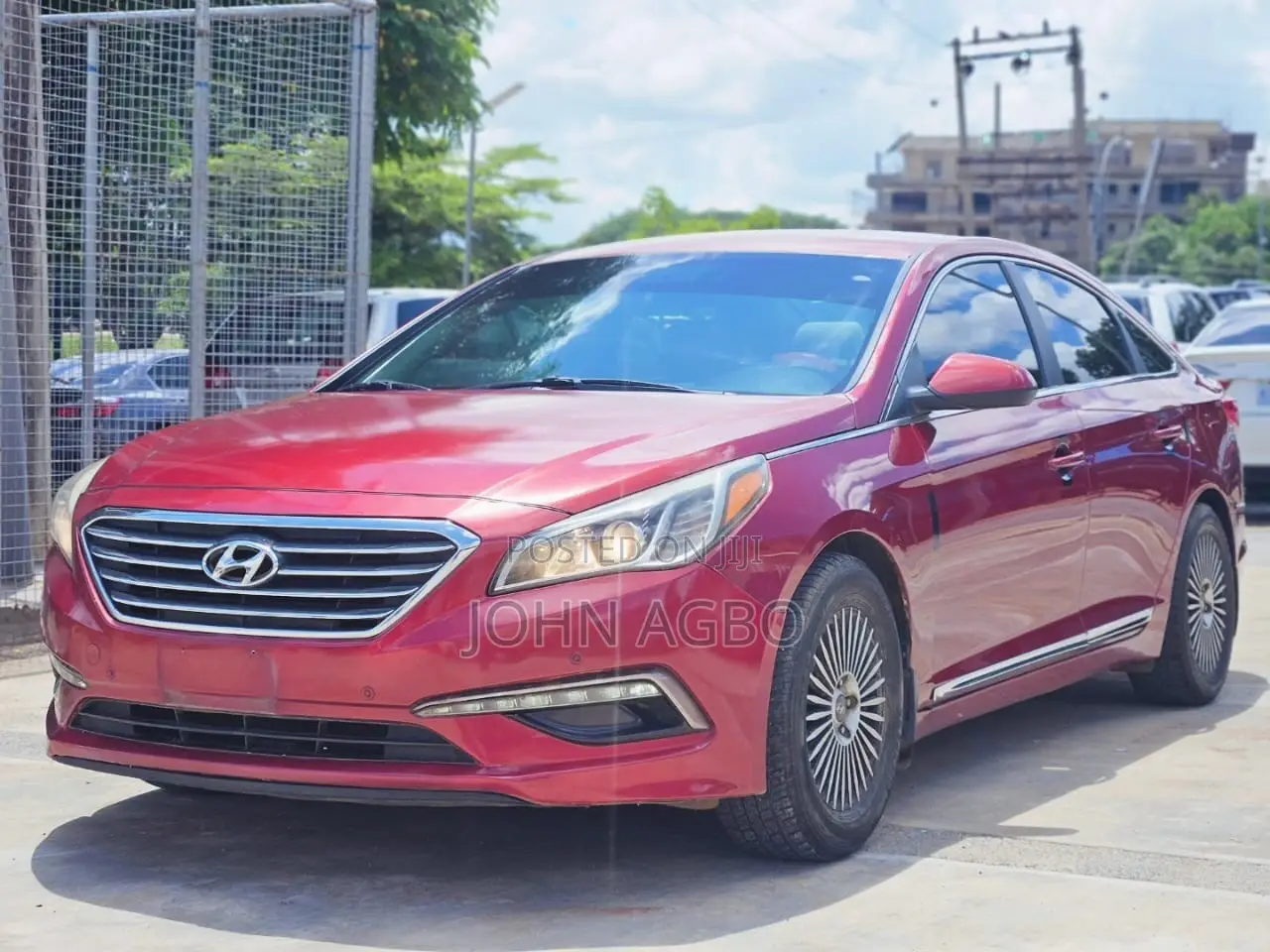 Hyundai Sonata 2015 Red