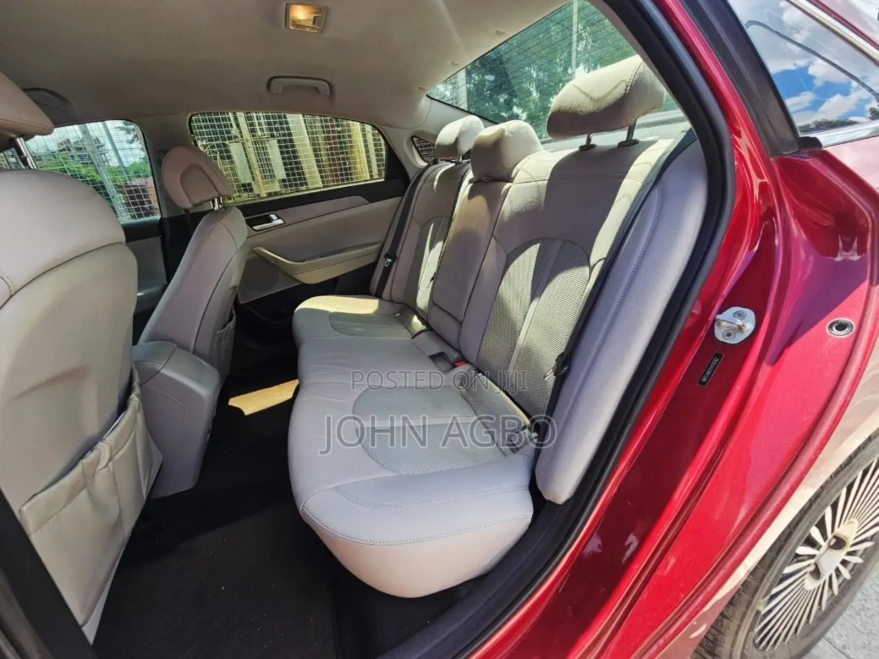 Hyundai Sonata 2015 Red
