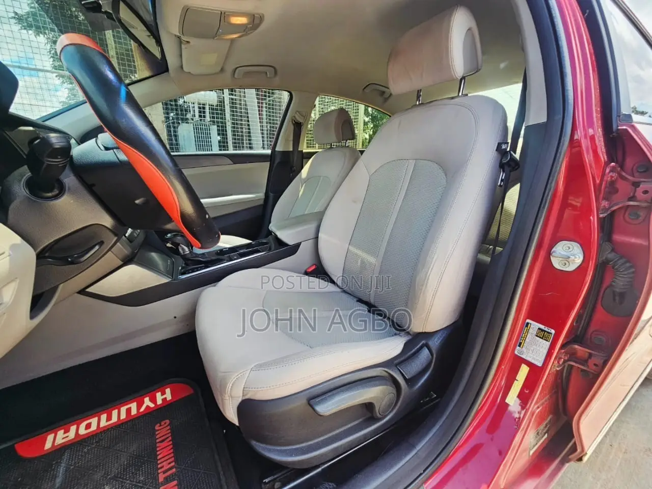 Hyundai Sonata 2015 Red