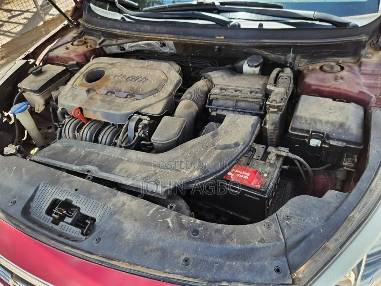 Hyundai Sonata 2015 Red