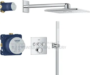 GROHE Precision SmartControl Concealed Shower System.