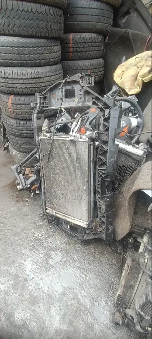 Kia Rio 2012 Model Complete Radiator Fan and AC Condenser