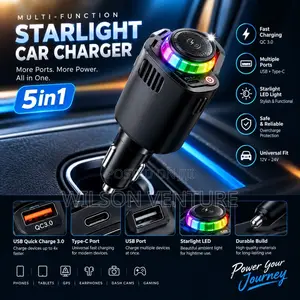 Starlight 5-in-1 Car Charger
