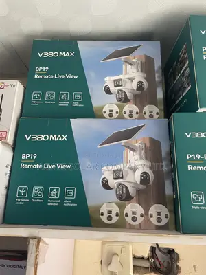 V380 B19 4g Solar CCTV Camera – 360° PTZ