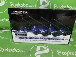 VocoPro DigitalQuad-Conference Channel Wireless Conference System