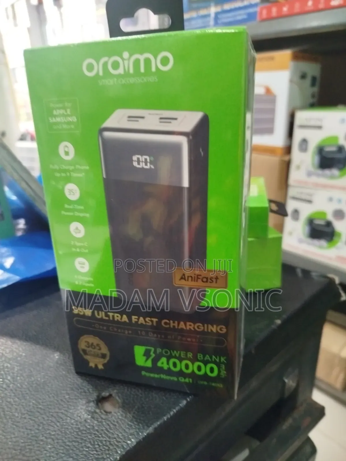 Oraimo 35w 400000mah Opb-741q