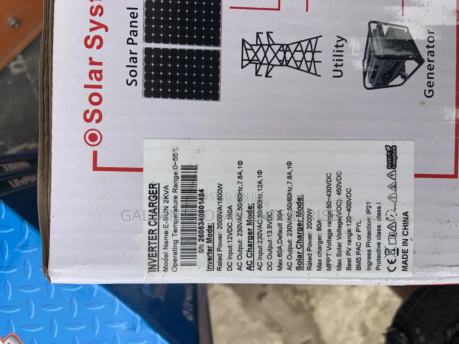 SAKO 2kva Solar Inverter 24v