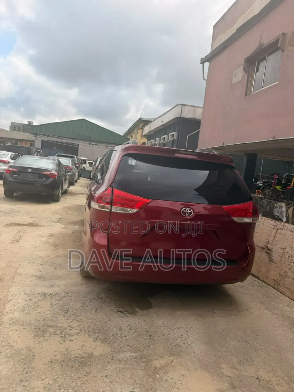 Toyota Sienna 7 Passenger 2011 Red