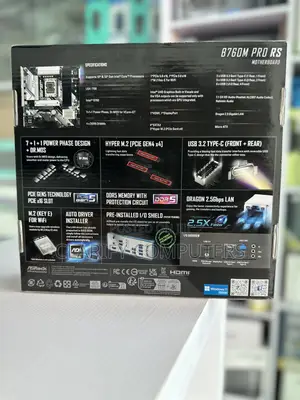 Asrock B760m Pro Rs Intel Desktop Motherboard