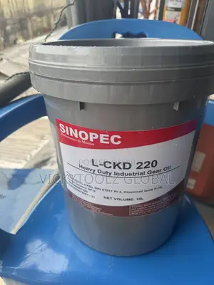 Sinopec L-CKD 220 Heavy-Duty Industrial Gear Oil 20liters