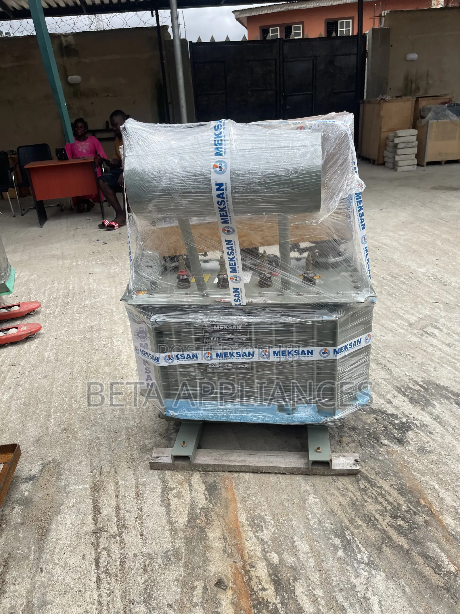 MEKSAN 100kVA Electrical Power Transformer